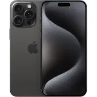 Apple iPhone 15 Pro Max , 17 cm (6.7"), 2796 x 1290 Pixel, 1 TB, 48 MP, iOS 17, Titan, Schwarz