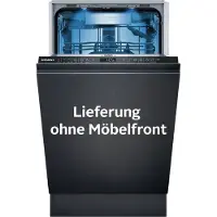 Siemens iQ500 SR65YX08ME, Voll integriert, Single (45 cm breit), Schwarz, Berührung, 1,75 m, 2,05 m