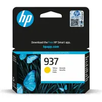 HP 937 Gelb Original Druckerpatrone, Standardertrag, Gelb, 1 Stück(e), 800 Seiten, Einzelpackung