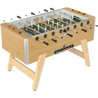 Deutscher Meister , Tischfußball Kickertisch "LUXLINE", eiche