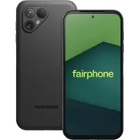 Fairphone 5, 16,4 cm (6.46"), 6 GB, 128 GB, 50 MP, Android 13, Schwarz