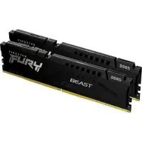 Kingston Technology FURY Beast 16 GB 6000 MT/s DDR5 CL30 DIMM (Kit of 2) Black EXPO, 16 GB, 2 x 8 GB, DDR5, 288-pin DIMM, Schwarz
