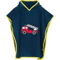 Playshoes badponcho Feuerwehr dunkelblau Junior Größe S
