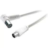 Speaka Professional Antennen Anschlusskabel [1x Antennenstecker 75 Ω - 1x Antennenbuchse SP-7870456