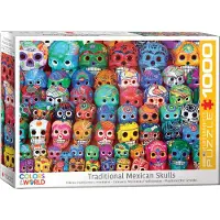 Eurographics Traditionelles mexikanisches Totenkopfpuzzle 1000 Teile