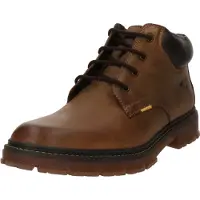 Camel active Schnürboots , Herren, Gr. 41, Leder Textil, braun, Schuhe Schnürboots, Schnürstiefelette, Herbst-Boots mit Profilsohle