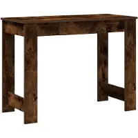 vidaXL Schreibtisch Räuchereiche 100x45x75 cm Holzwerkstoff