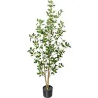 Pflanzen-Kölle Kunstpflanze Ficus Ginseng, Höhe ca. 130 cm