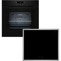 NEFF BTX46PIB0, Zonen-Induktionskochfeld, 4 Zone(n), Glaskeramik, Schwarz, Berührung, 58,3 cm
