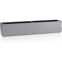 Lechuza 'Balconera Stone 100', steingrau, ca. 99 x 19 x H 19 cm