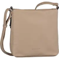 Tom Tailor Umhängetaschen Yuma, Cross bag M, taupe, Beige