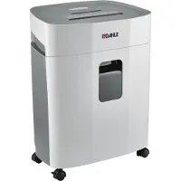 Dahle Aktenvernichter PaperSAFE 240, Partikelschnitt 4 x 12 mm, P-4, 25 l, 1-10 Blatt Schnittleistung, mit Rollen, grau