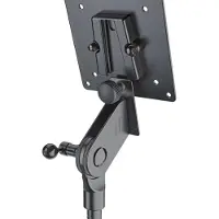K&M 19685 Adapter for Screens Black