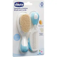 Chicco Baby Moments Set 0m+ Blau (für Haare)