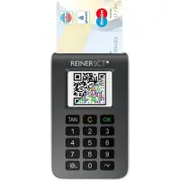 Reiner TAN Generator REINERSCT tanJack photo QR, für Sm@rtTAN photo & chipTAN QR, bis 5 Jahre Batterielaufzeit, grau