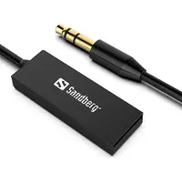 Sandberg Bluetooth Audio Link USB, USB, A2DP, AVRCP, HFP, 10 m, Schwarz, Dock, 5 V