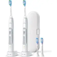 Philips Hx9611/19 ExpertClean 7300 elektrische Schallzahnbürste Doppelpack 1 St