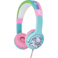 OTL TECHNOLOGIES Hello Kitty HK0760, Kabelgebunden, Musik, 20 - 20000 Hz, 88 g, Kopfhörer, Mehrfarbig