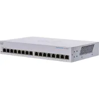 Cisco CBS110, Unmanaged, L2, Gigabit Ethernet (10/100/1000), Vollduplex, Rack-Einbau, 1U