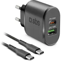 SBS Wall Charger Kit 20W, geeignet für MacBook Neo