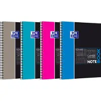 Oxford Notesbog oxford student sos tw4 a4+ 90g 5x5