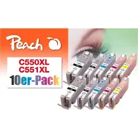 Peach PGI-550XL, CLI-551XL Multipack