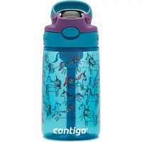 CONTIGO - Easy Clean Kids Water Bottle 420ml - Unicorns