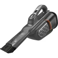 Black & Decker BHHV520JF-QW, Trocken, Zyklonal, Teppich, Harter Boden, Polsterung, Beutellos, Schwarz, Silber, Titan, 0,7 l