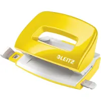 Leitz NeXXt 50601016, 10 Blätter, Gelb, Metall, Kunststoff, 8 cm, 5,5 mm, A4, A5, A6