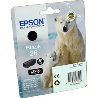 Epson Polar bear Singlepack Black 26 Claria Premium Ink, Schwarz, Tinte auf Pigmentbasis, 1 Stück(e)