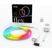 Twinkly Flex, Girlande, Weiß, Universal, IP20, Weiß, Blau, Grün, Rot