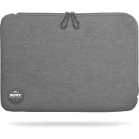 Port Designs Stilvolle graue Laptop-Hülle mit Port-Designs