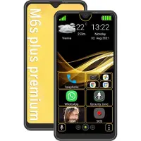 Beafon M6s plus, 15,9 cm (6.26"), 3 GB, 32 GB, 13 MP, Android 10, Schwarz