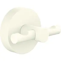 TESA Frakkekrog 40574-00000-00 MOON WHITE Antal kroge: 2 (B x H x T) 50 x 53 x 65 mm Metal Hvid (mat) 1 stk