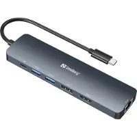 Sandberg 136-43 3.2 Gen 1 Usb-c/usb-a-hub