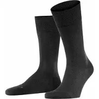 Falke Socken "Sensitive Berlin", Kinder, Gr. 47-50, schwarz (schwarz (3000)), Obermaterial: 61% Schurwolle WV. 20% Baumwolle CO. 18% Polyamid PA. 1% Elasthan EL., glatt, Socken Socken