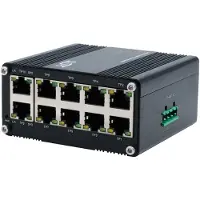 EXSYS Switch 10Port Industrie Ethernet 10x10/100/1000Tx 12-48VDC - Switch - 1 Gbps