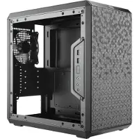 Cooler Master MasterBox Q300L, Mini Tower, PC, Schwarz, micro ATX, Mini-ITX, Kunststoff, Stahl, 15,7 cm