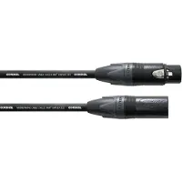 Cordial CPM 2.5 FM, XLR (3-pin), Weiblich, XLR (3-pin), Männlich, 2,5 m, Schwarz