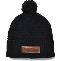 Black Diamond Mütze Cable Cuff Pom Beanie Black