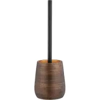 Wenko WC-Garnitur Palena bronze
