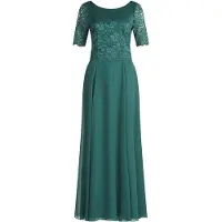 Vera Mont Abendkleid mit Spitze in Dark Emerald | Gr.: 46