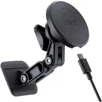 SP Connect SP Charging Adhesive Mount Pro SPC+ – Selbstklebender Handyhalter mit Ladefunktion – Geeignet für SPC+ Hüllen – Schwarz