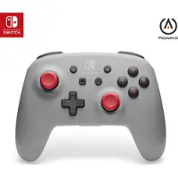 PowerA NSGP0308-01, Gamepad, Nintendo Switch, Nintendo Switch Lite, Nintendo Switch OLED, D-Pad, Home button, Analog / Digital, Kabellos, Grau