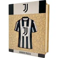 Iconic Juventus FC - Trikot - Holz Puzzle Grösse S (150 Teile)