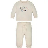 Calvin Klein Sweatset - Colour Logo - Tofu White - - 1½ Jahre (86) - Sweatsets