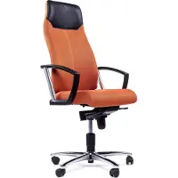 Topstar Chefsessel "High Sit up" orange inkl. Armlehnen