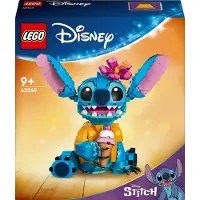 LEGO Disney Stitch Bauset 43249, 20 cm Figur, 730 Teile, Hawaiihemd