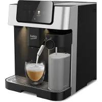 Beko CEG7304X, Espressomaschine, 2 l, Kaffeebohnen, Eingebautes Mahlwerk, 1350 W, Edelstahl