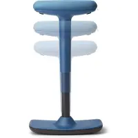 Trendoffice 9299, Gepolsterter Sitz, Blau, Metall, 25 cm, 250 mm, 440 mm